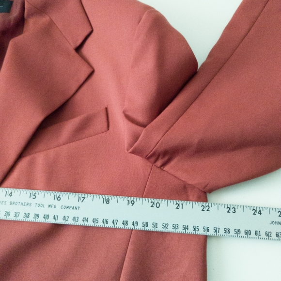 Weekend Max Mara Veber Single Breasted Virgin Wool Blazer Size XL - Picture 10 of 12